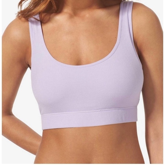 Tommy John Second Skin Micro Rib Bralette in Lavender Balletcore - Picture 1 of 6